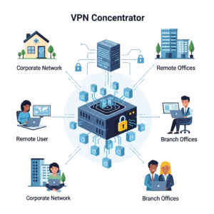 what is a vpn concentrator: Secure Multi‑Tunnel VPN Device