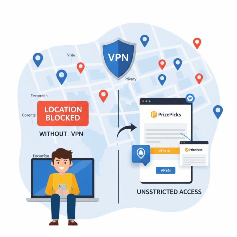 How to Use PrizePicks with VPN: Easy Step-by-Step Guide