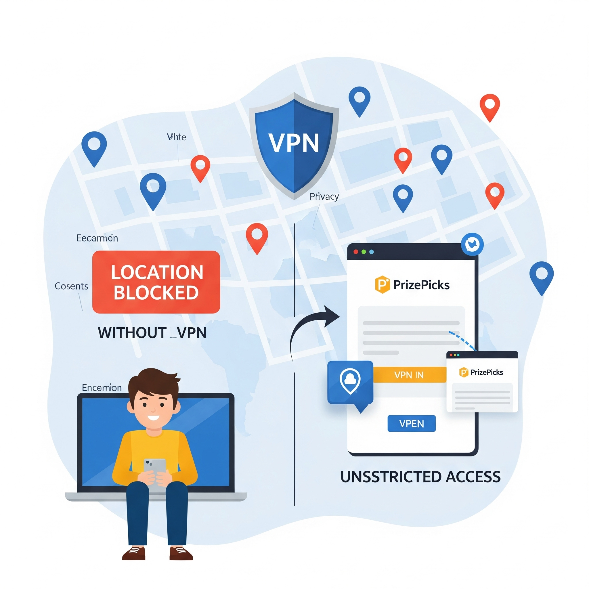 How to Use PrizePicks with VPN: Easy Step-by-Step Guide