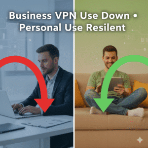 VPN Usage for Work Declines