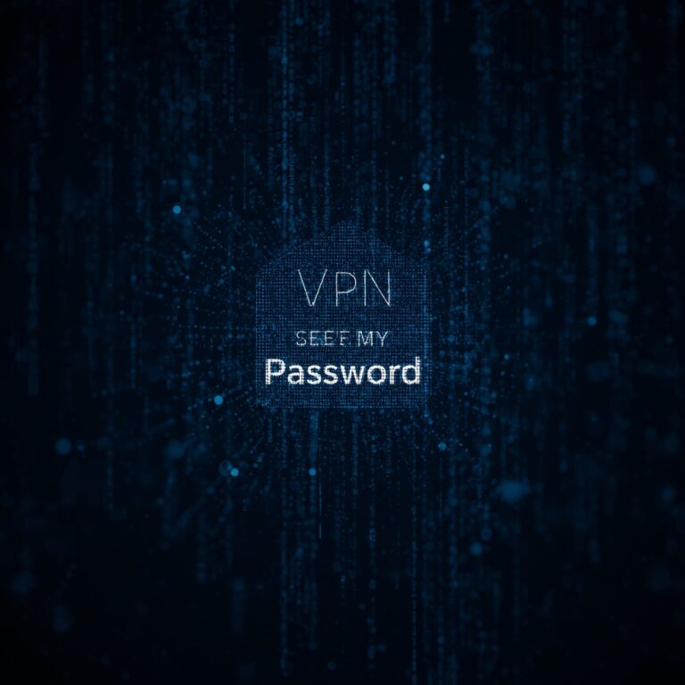 can vpn provider see my password