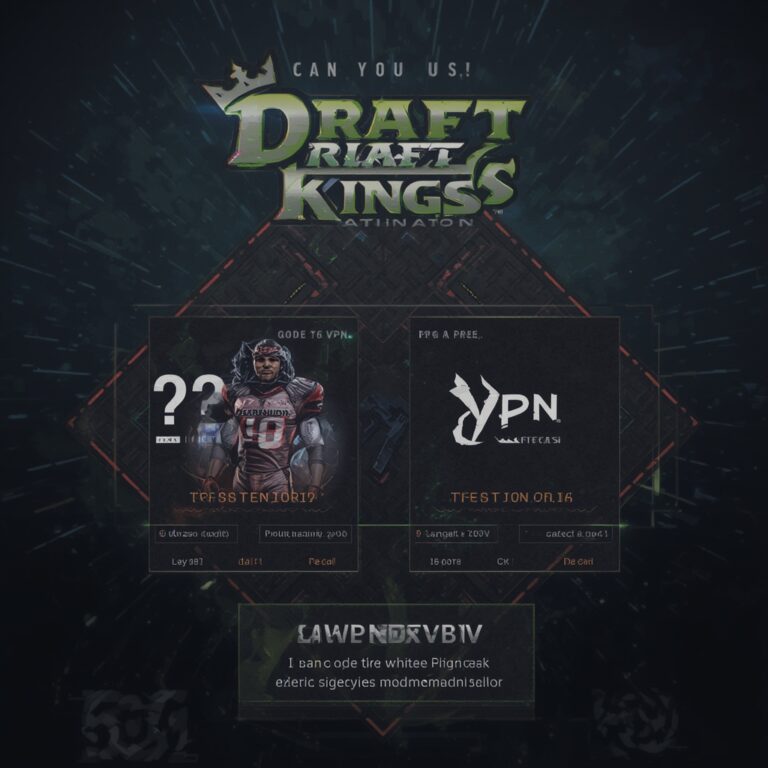 can you use draftkings with a vpn