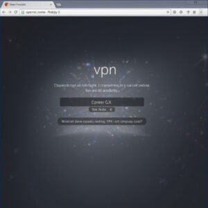 does opera gx have a vpn