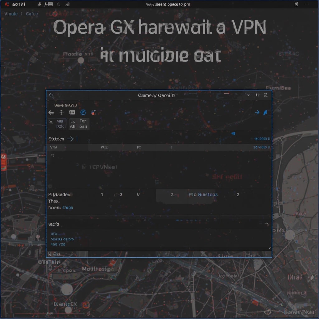 does opera gx have built in vpn