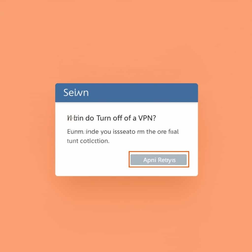 how do i turn off a vpn