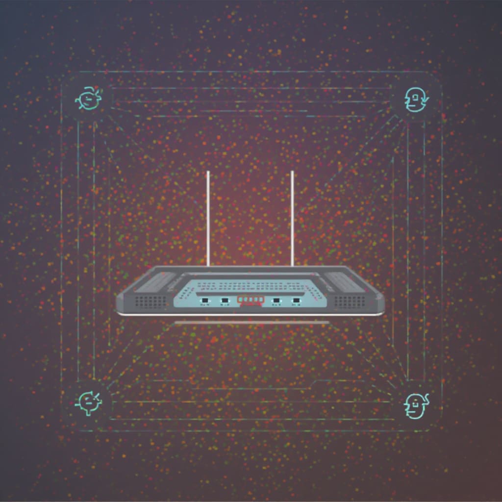 how does a vpn router work