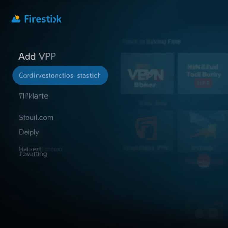 how to add vpn on firestick