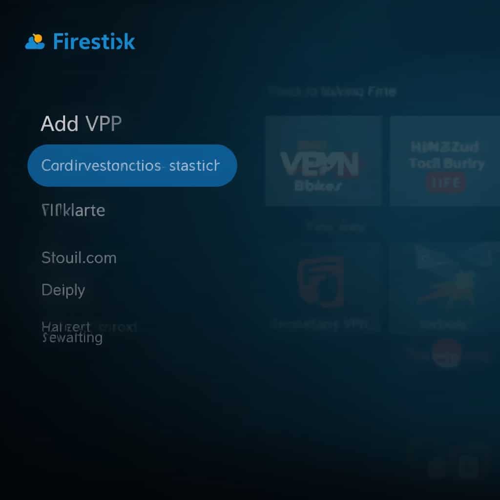how to add vpn on firestick