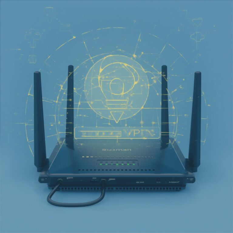 how to add vpn to router