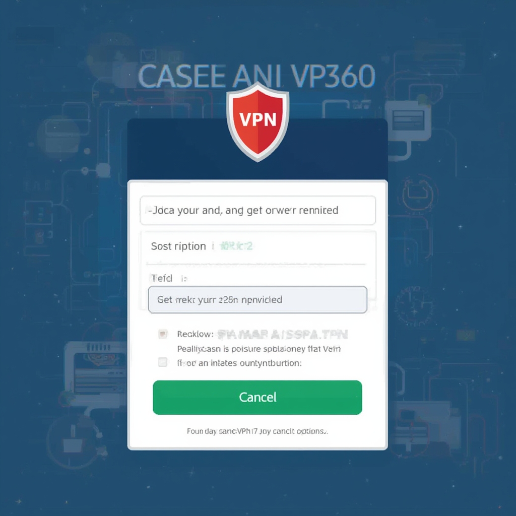 how to cancel vpn 360 subscription