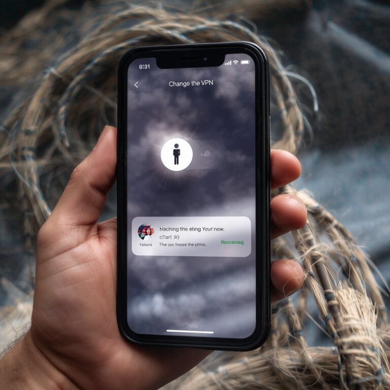 how to change the vpn on my phone