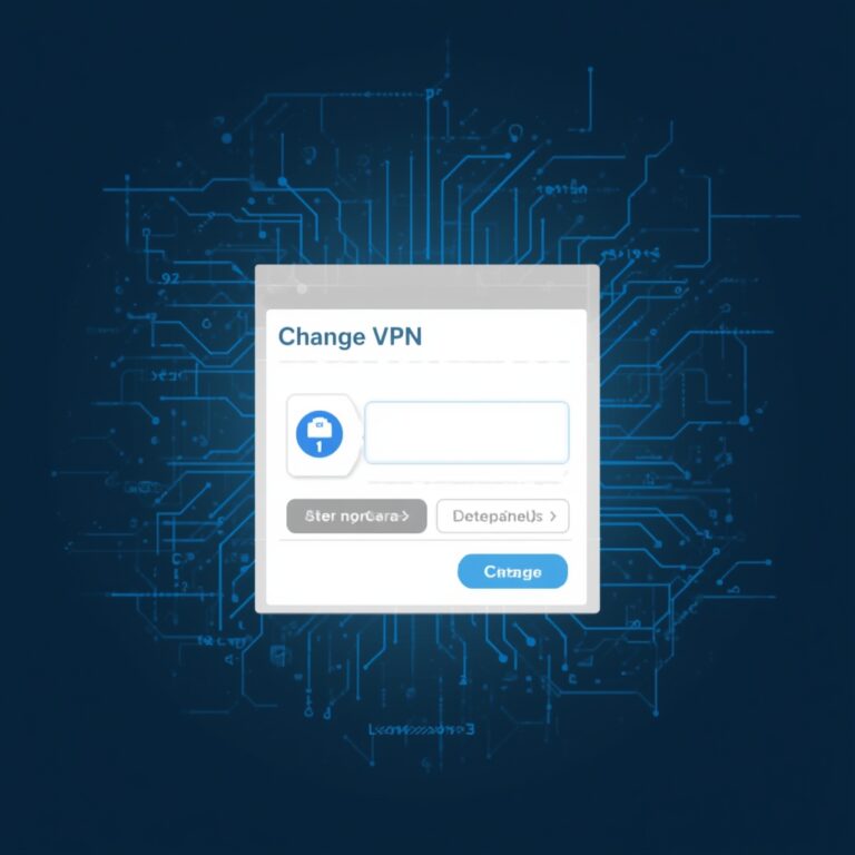 how to change vpn