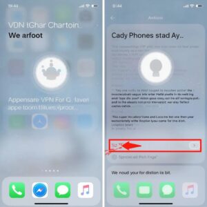 how to change vpn location on iphone