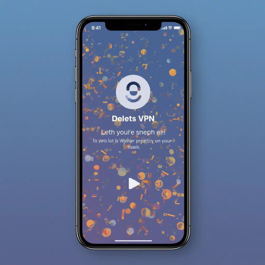 how to delete a vpn on iphone