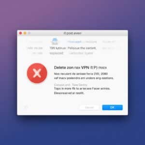 how to delete vpn from mac