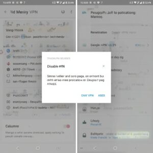 how to disable vpn on android