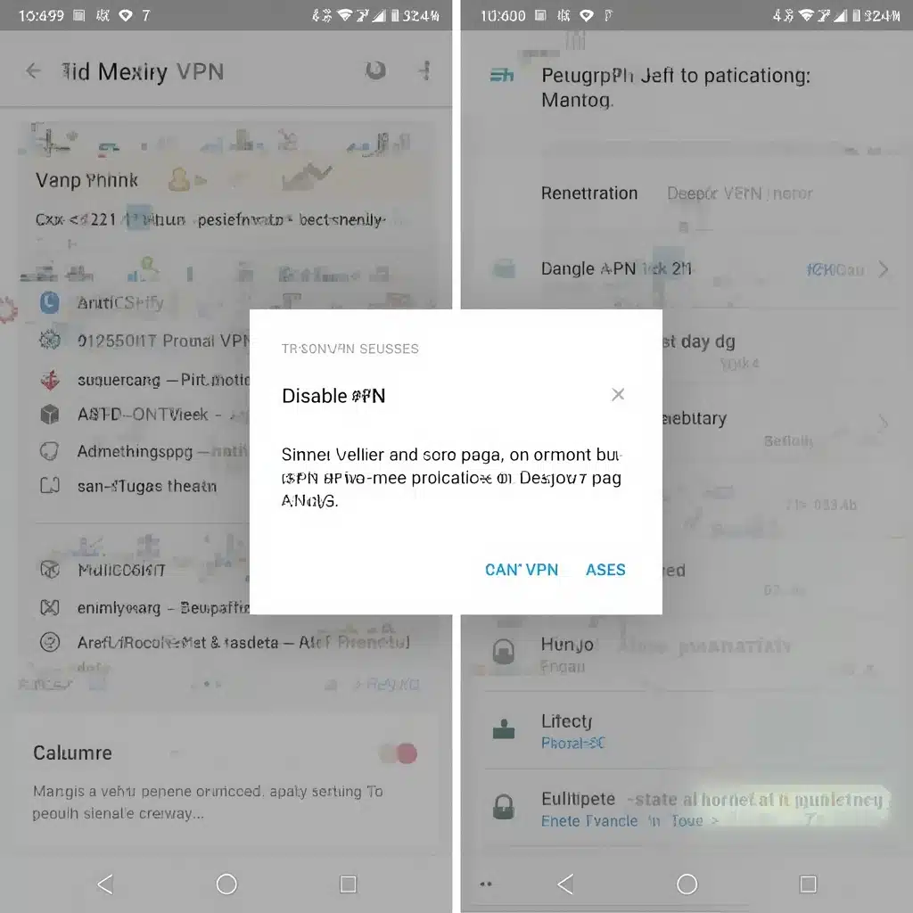 how to disable vpn on android