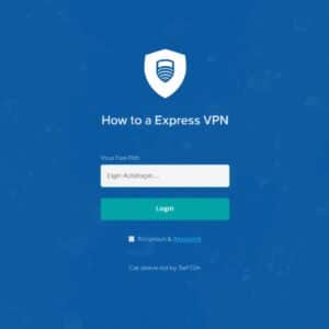 how to login on express vpn