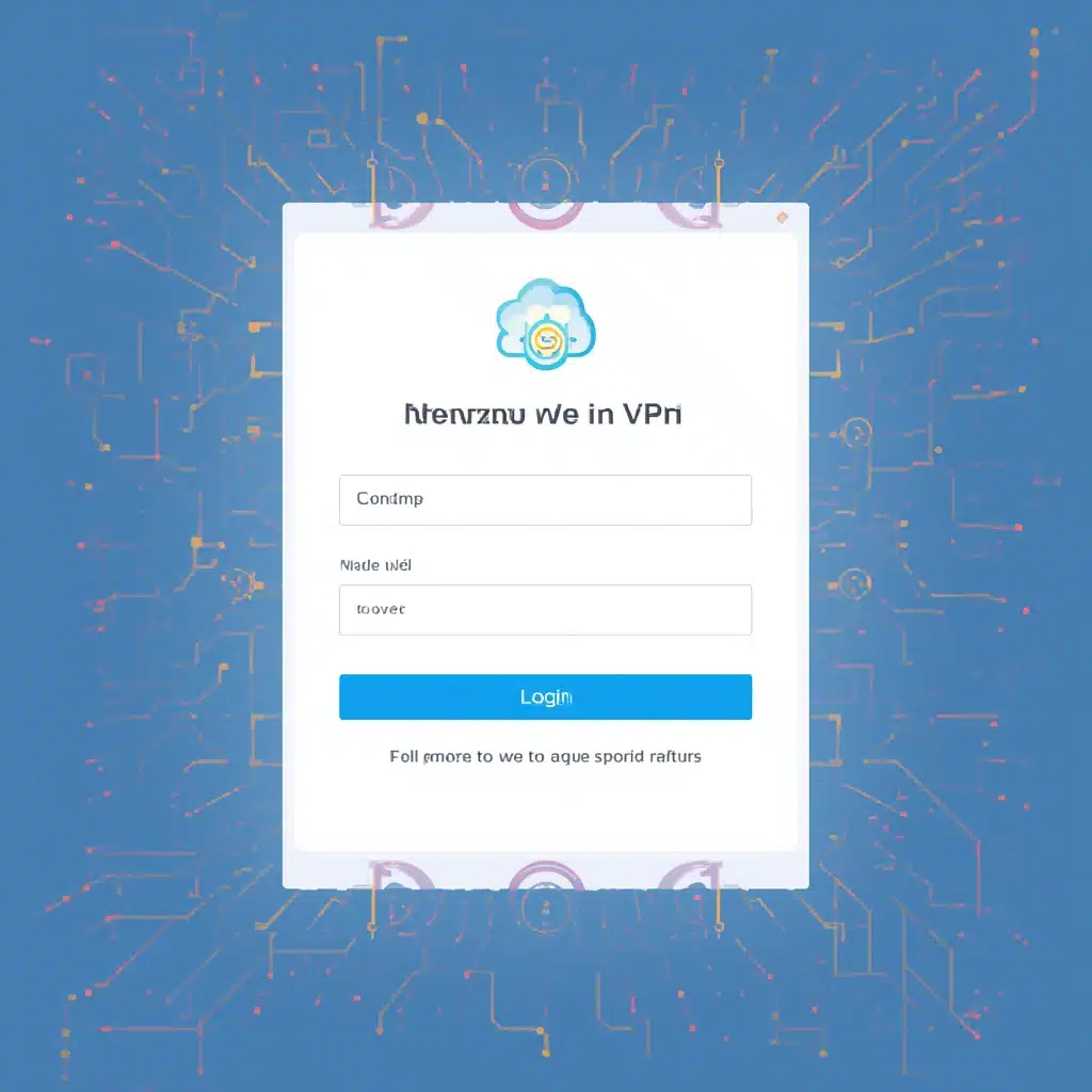 how to login to vpn