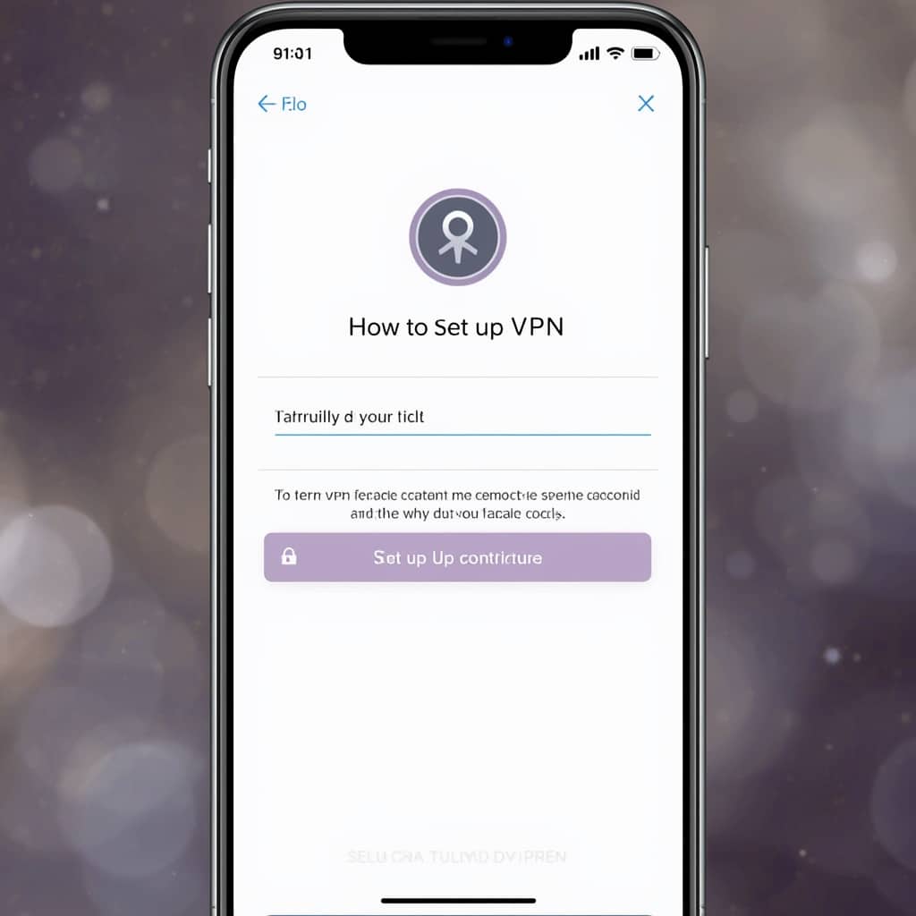 how to set up vpn on iphone
