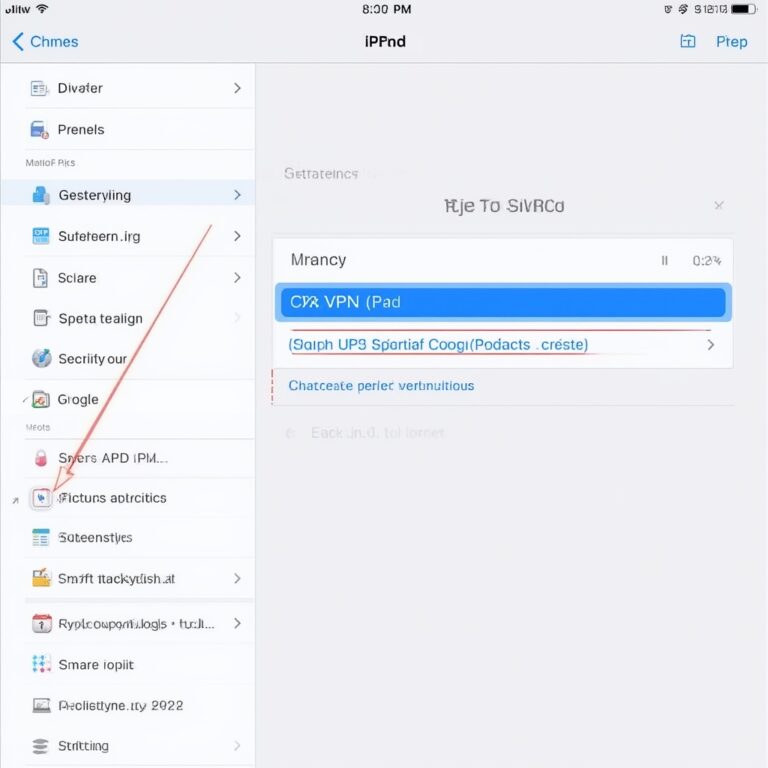 how to set vpn on ipad