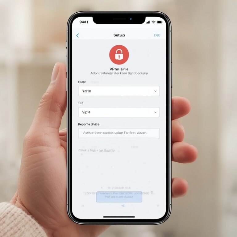 how to setup a vpn on phone