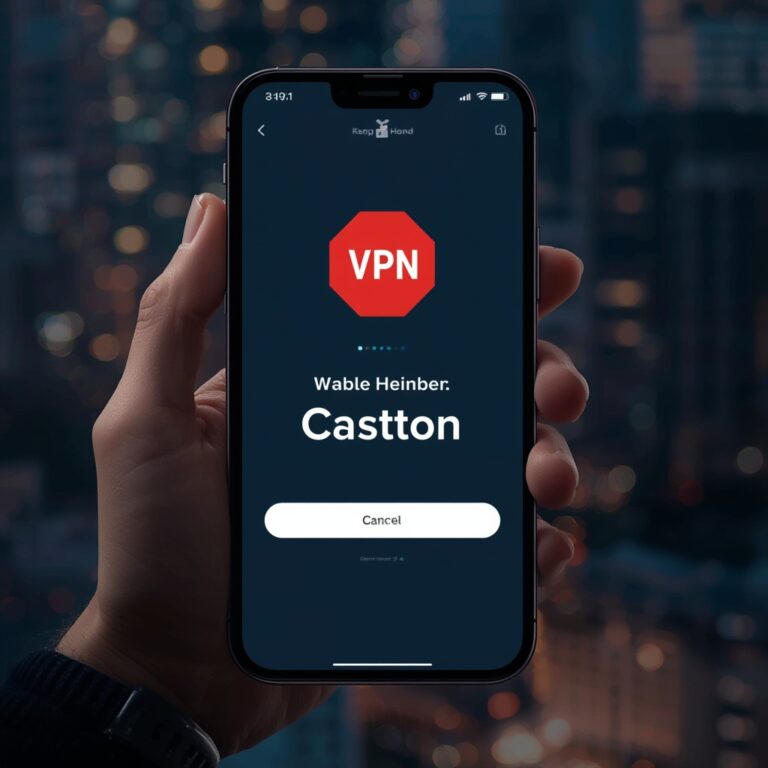 how to stop vpn on iphone