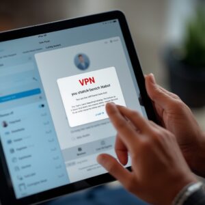 how to switch off vpn on ipad