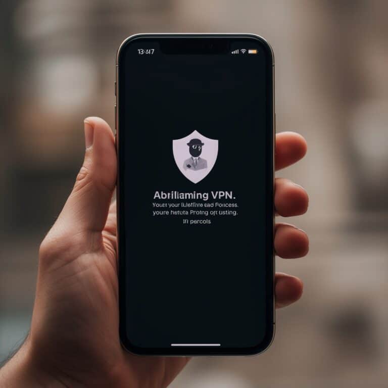 how to switch off vpn on iphone