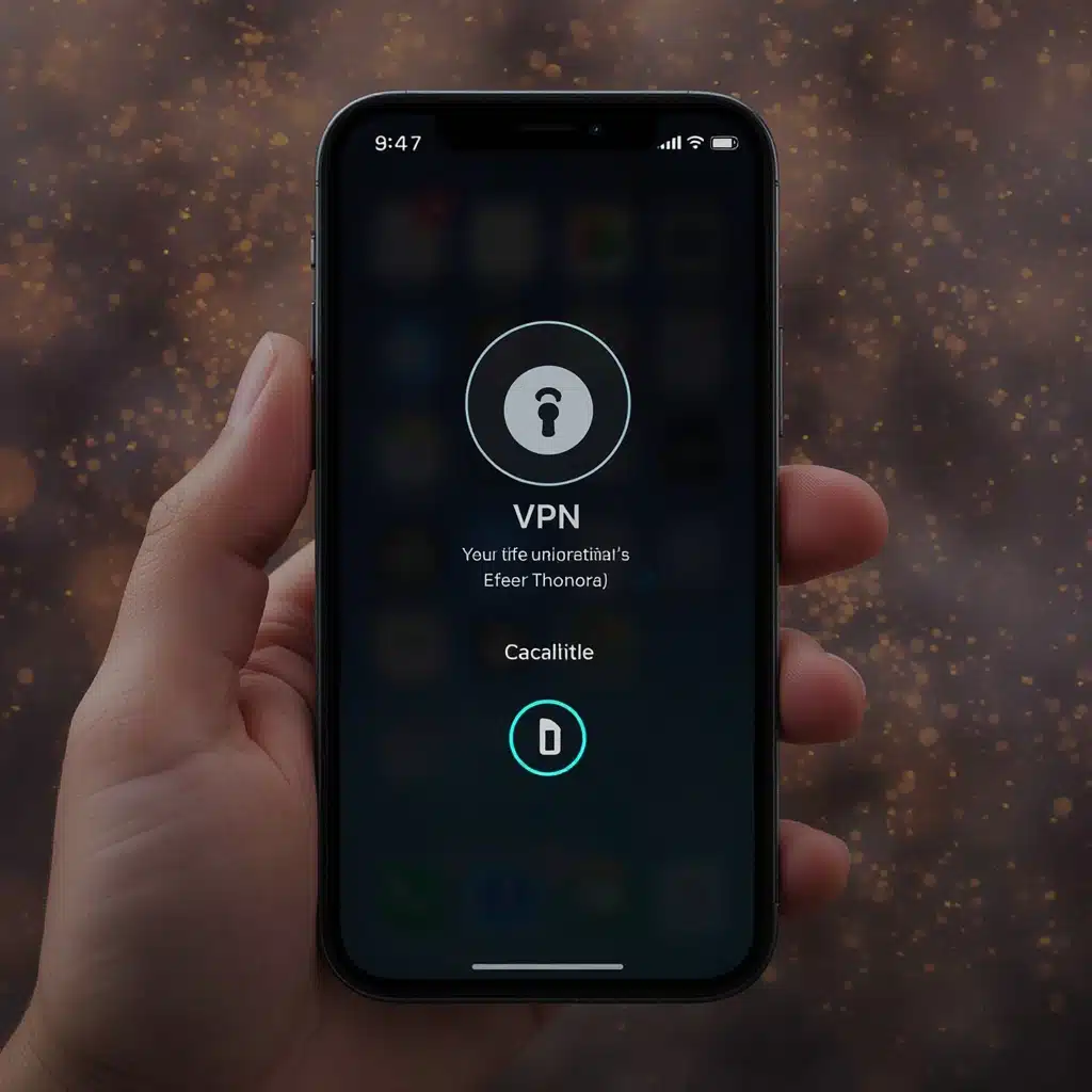 how to turn off a vpn on an iphone