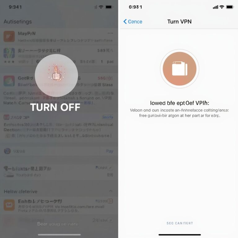 how to turn off vpn on my iphone