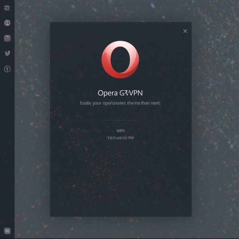 how to turn on opera gx vpn