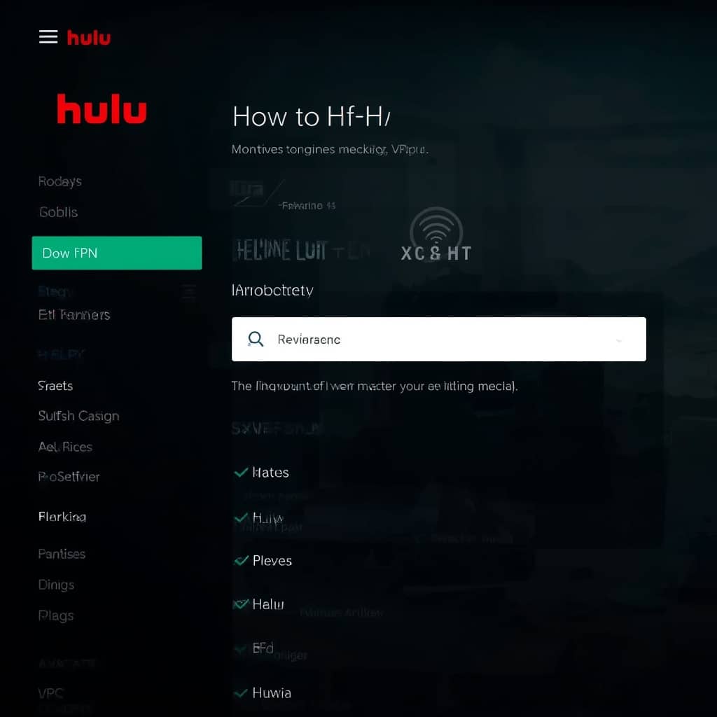 how to use hulu with a vpn