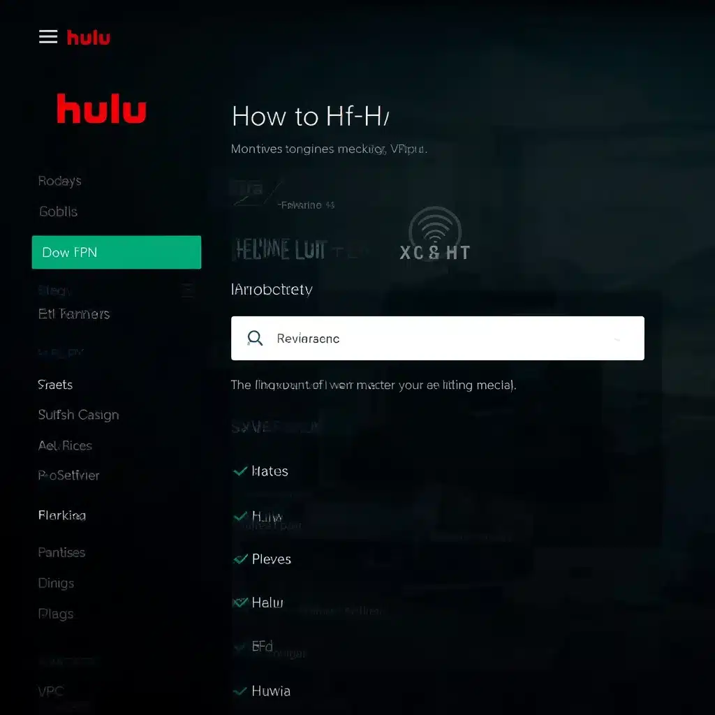 how to use hulu with a vpn