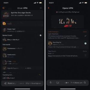 how to use opera gx vpn on iphone