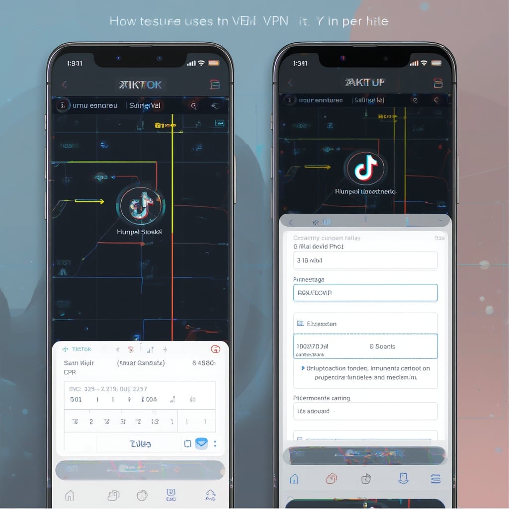 how to use tiktok with vpn