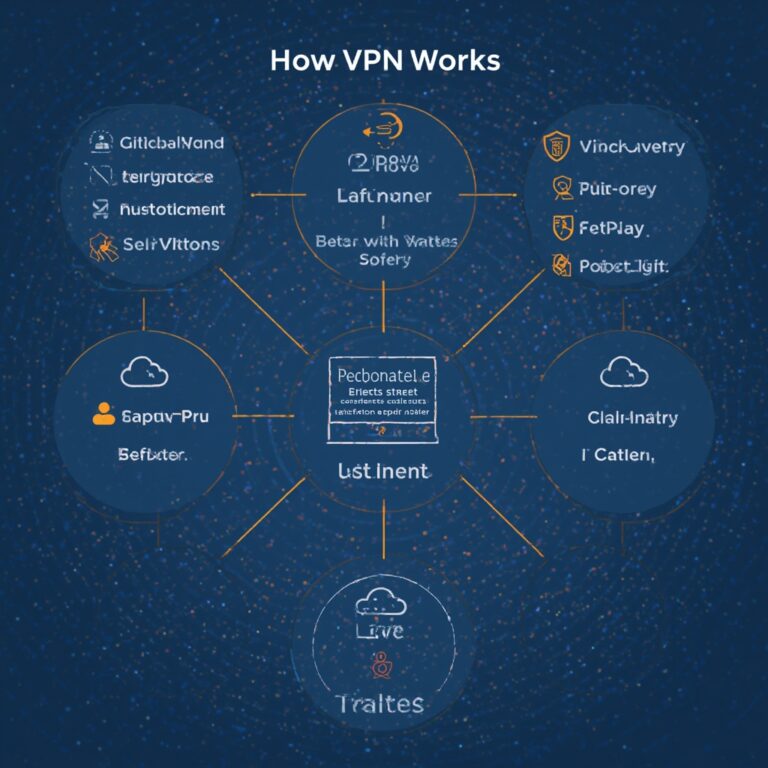 how vpn works step by-step
