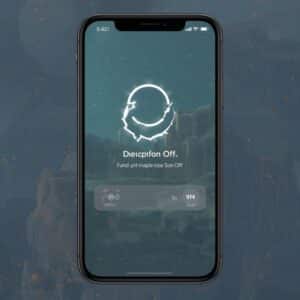 should vpn be on or off on iphone