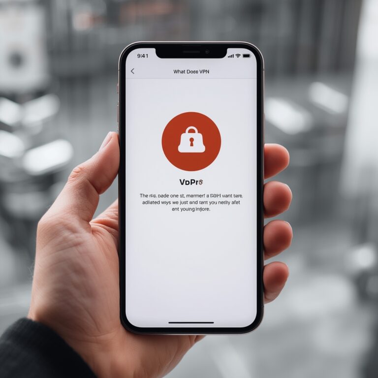 what does vpn on iphone