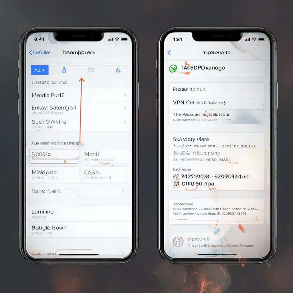 what is vpn configuration on iphone