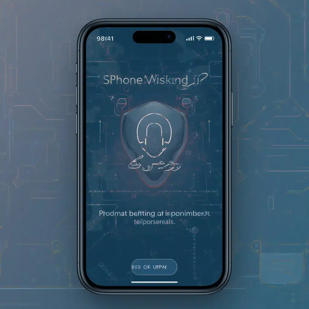 what is vpn on iphone settings