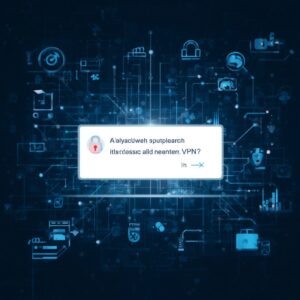 why does my phone say vpn