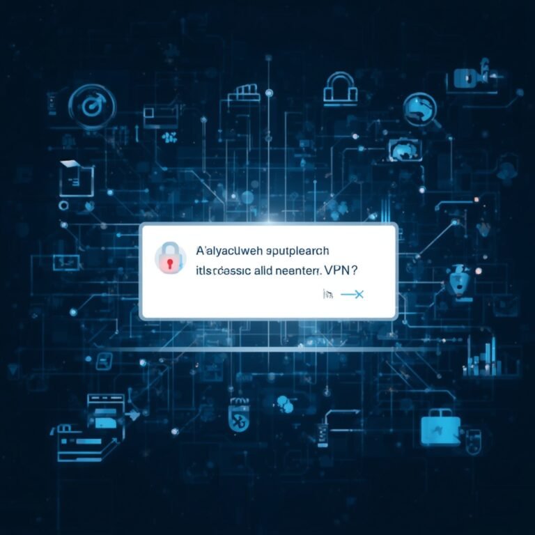 why does my phone say vpn