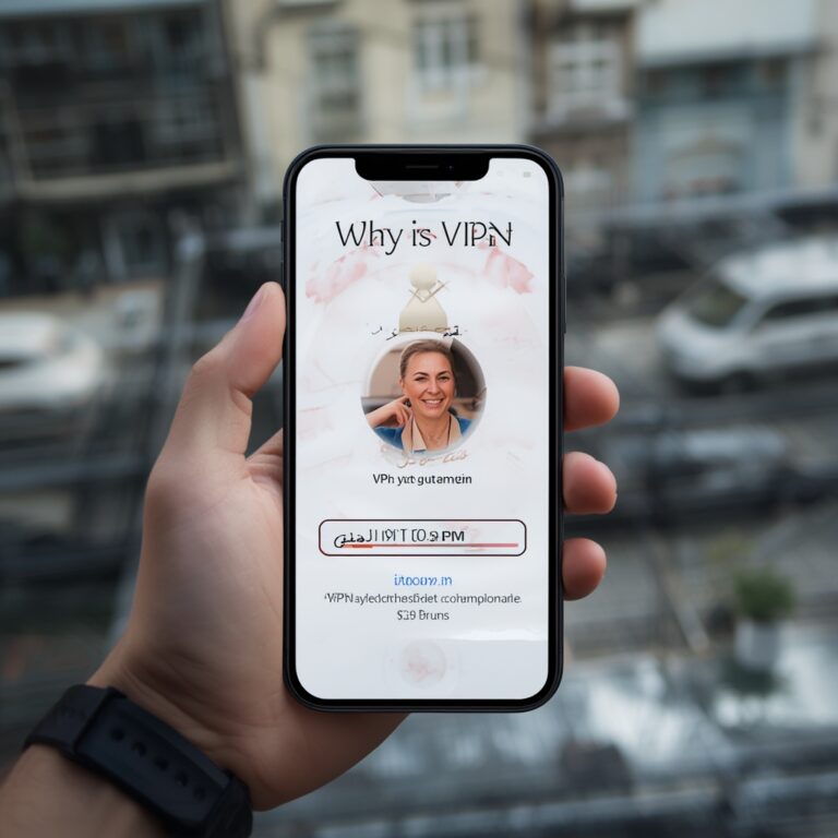 why is vpn on my iphone