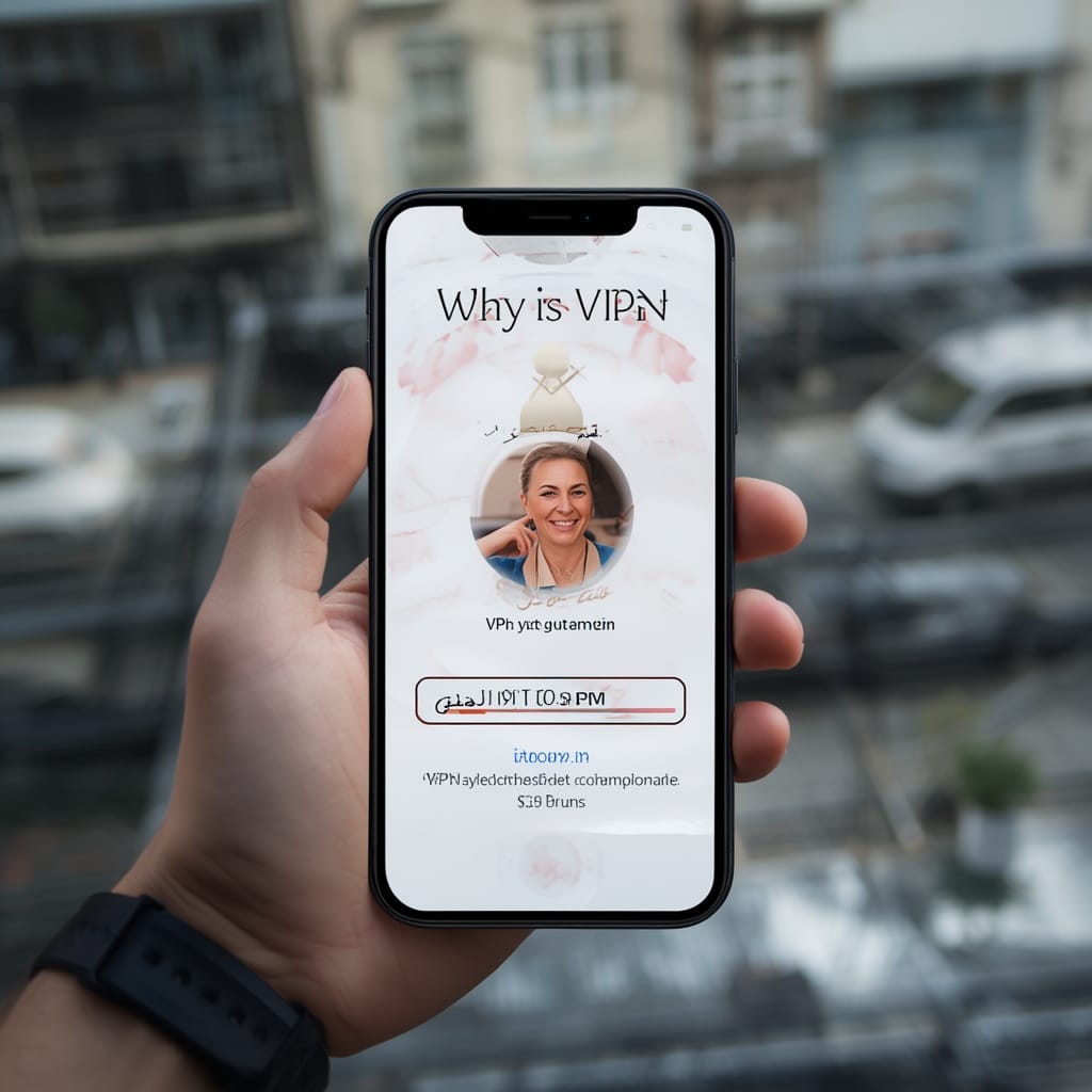 why is vpn on my iphone