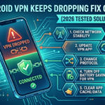 Android VPN Keeps Dropping Fix Guide (2026 Tested Solutions)