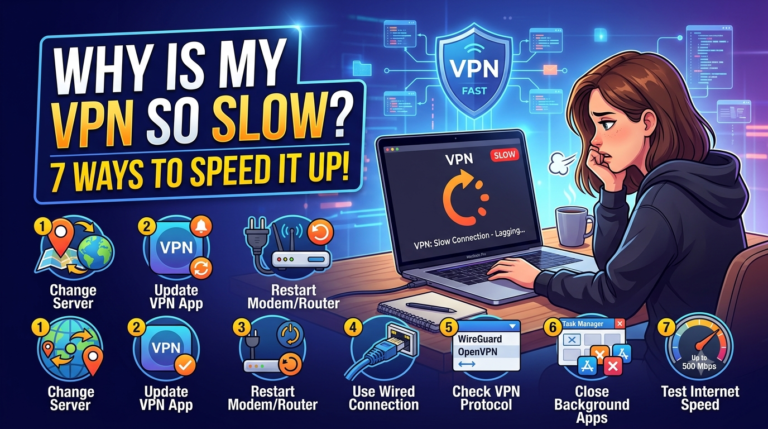 Why Is My VPN So Slow? 7 Ways to Speed It Up