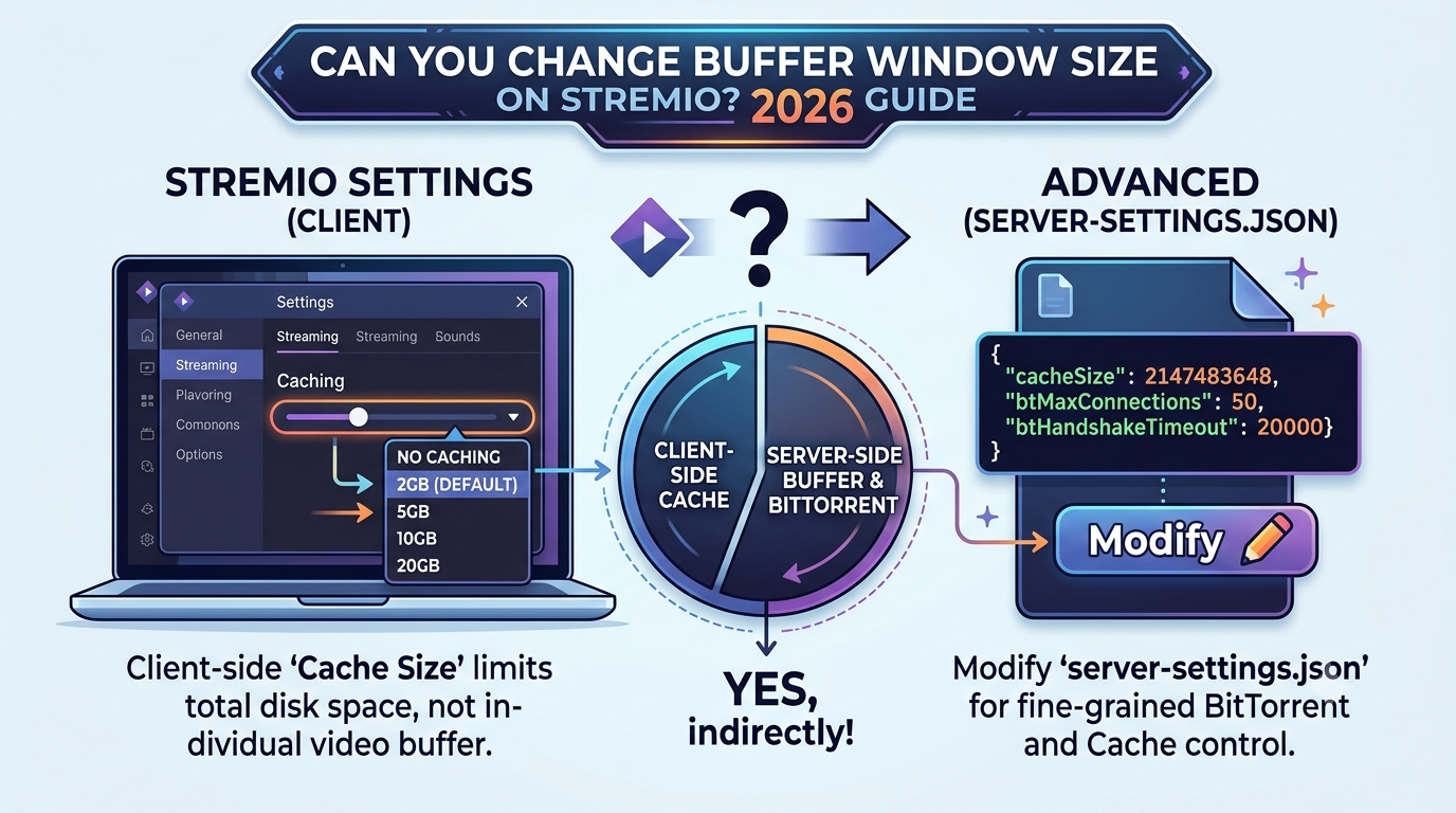 Can You Change Buffer Window Size on Stremio? 2026 Guide