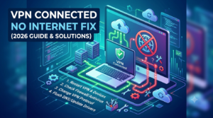 VPN Connected but No Internet Fix (2026 Guide & Solutions)