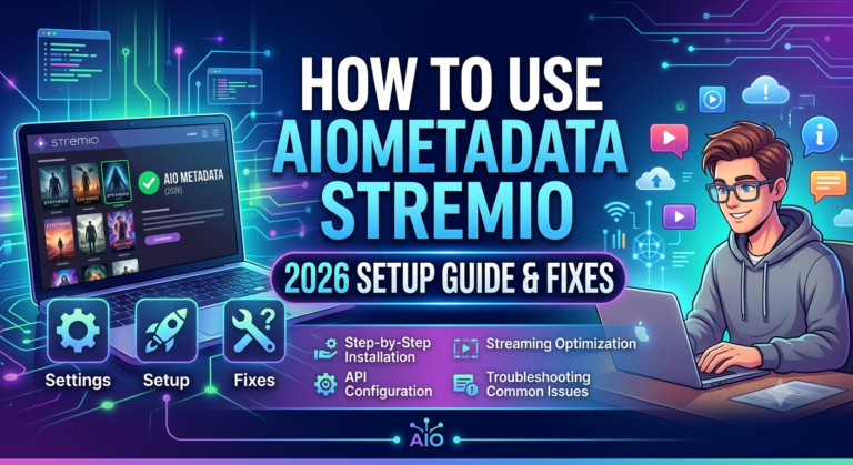 How to Use AIOMetadata Stremio: 2026 Setup Guide & Fixes
